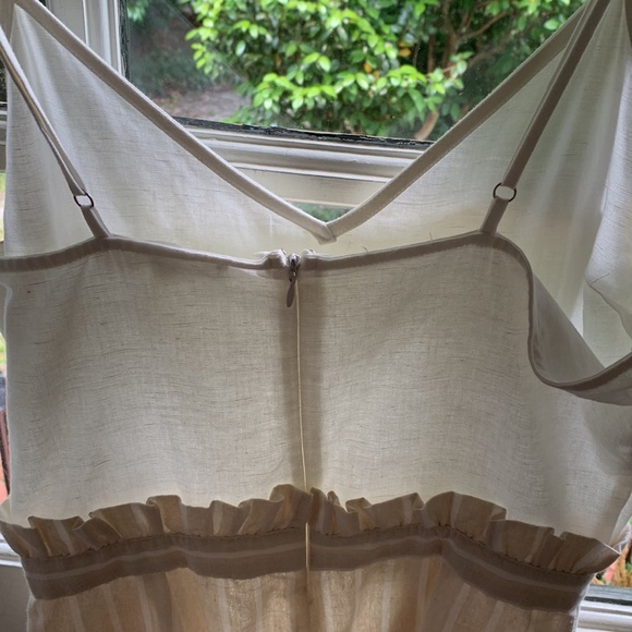 linen jumpsuit, never been worn, pockets - Picture 4 of 4